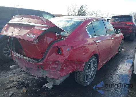 2017 Honda Accord Sport Se from USA, damaged, VIN 1HGCR2F15HA087075